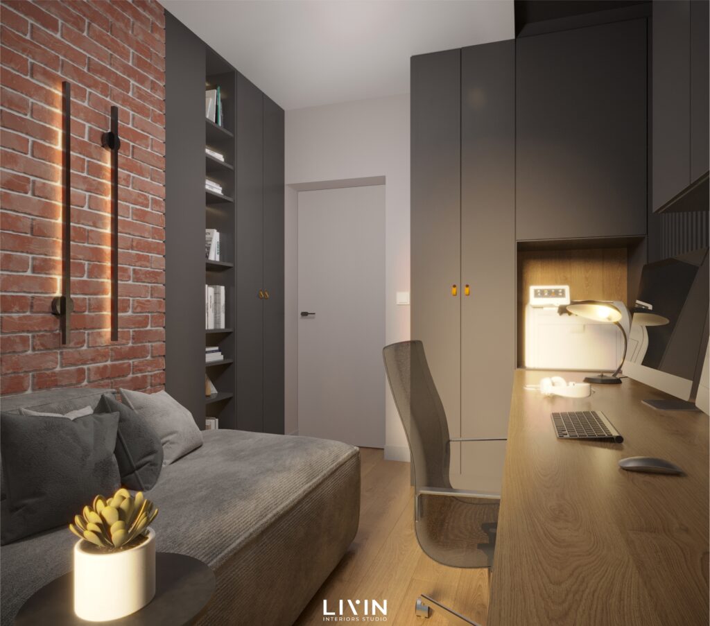 Gabinet Kraków — realizacja LIVIN Interiors Studio