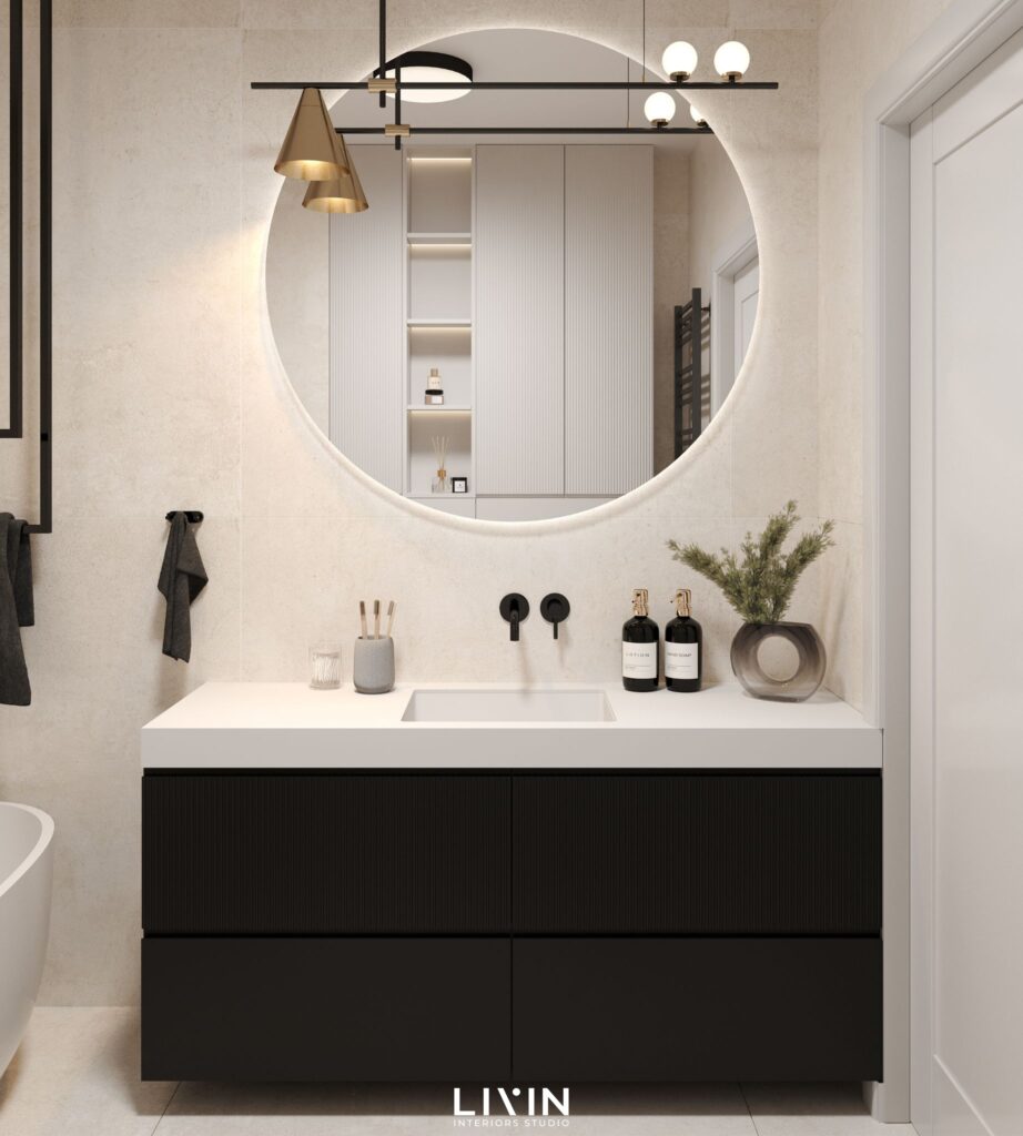 Łazienka Wieliczka — realizacja LIVIN Interiors Studio