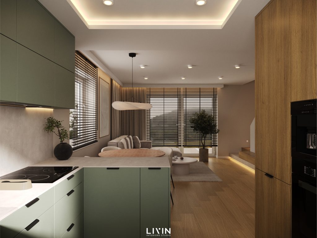 Dom Niepołomice — realizacja LIVIN Interiors Studio